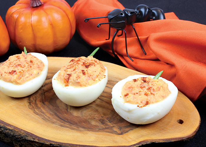 Deviled Pepper Eggs
